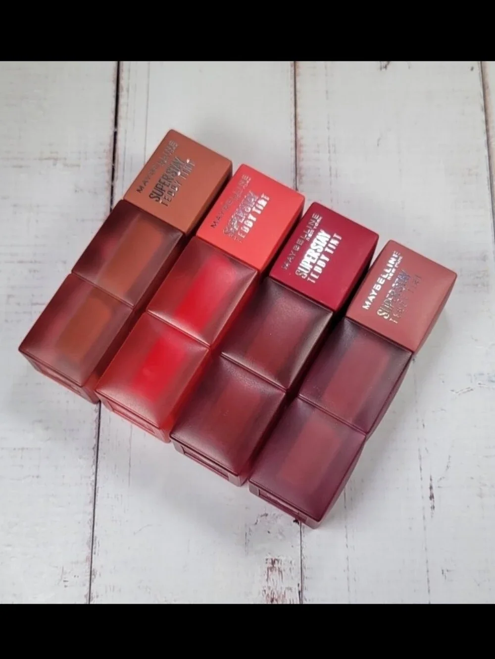 Maybelline Super Stay Teddy Tint Long Lasting Matte Lip Tint Bundle NEW!